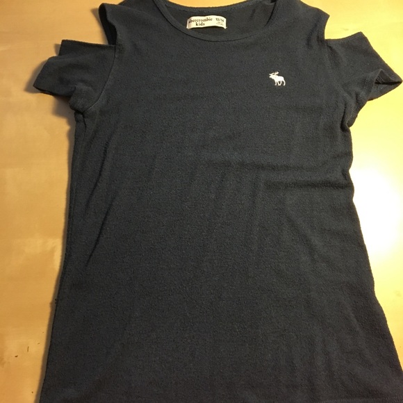 Navy blue Abercrombie kids top - Picture 1 of 3